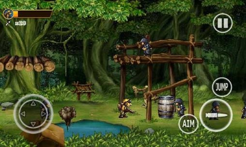 Soldiers Rambo 2: Forest War Android Game Image 1