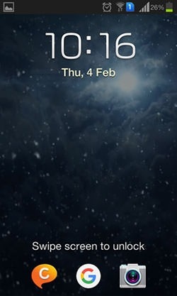Snowfall Night Android Wallpaper Image 2