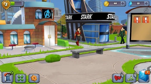 Marvel: Avengers Academy Android Game Image 1