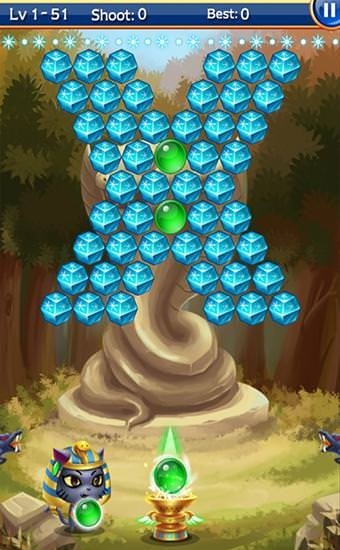 Bubble Egypt Android Game Image 1