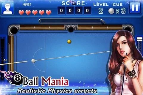 8 Ball Mania Android Game Image 1