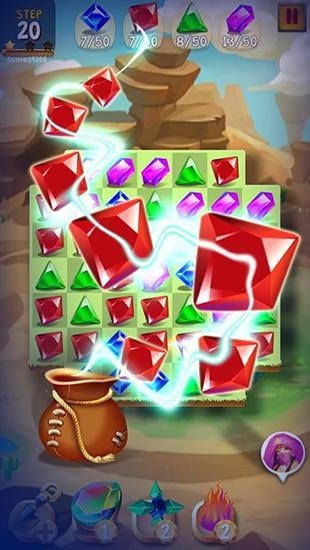 Jewels Legend Deluxe Android Game Image 1