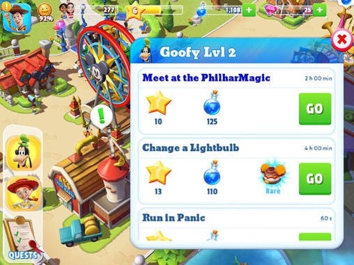 Disney: Magic Kingdoms Android Game Image 1