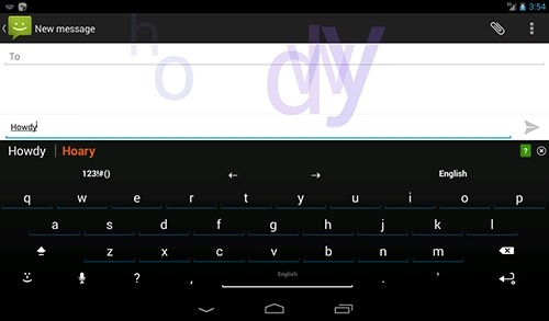 Effected Keyboard Android Application Image 2