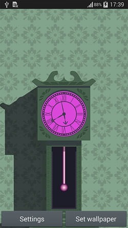 Pendulum Clock Android Wallpaper Image 2