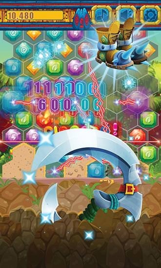 Jewels Miner: Dash Hexagon Android Game Image 2