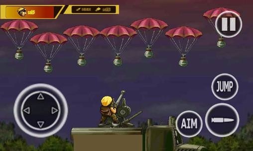 Soldiers Rambo 3: Sky Mission Android Game Image 1