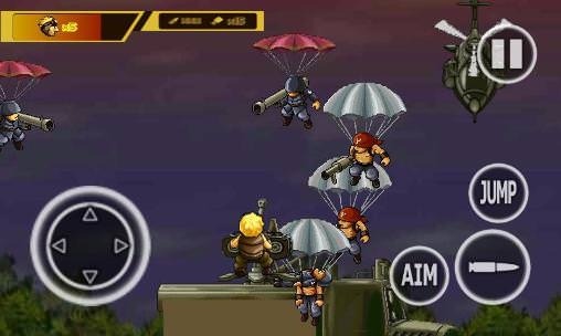 Soldiers Rambo 3: Sky Mission Android Game Image 2