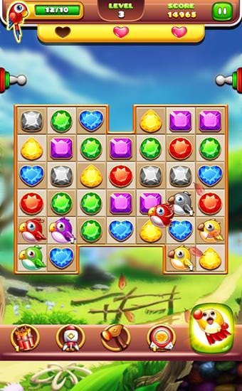 Jewels Rush: Match 3 Android Game Image 1