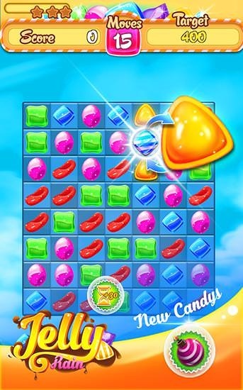 Candy Jelly Rain: Mania Android Game Image 1