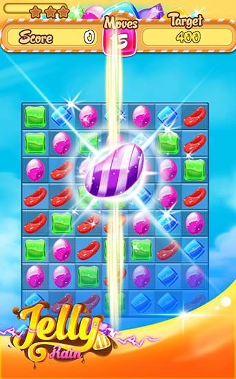 Candy Jelly Rain: Mania Android Game Image 2