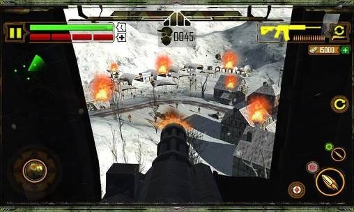 Winter Snow War Commando. Navy Seal Sniper: Winter War Android Game Image 2