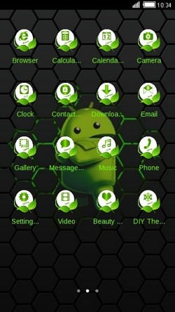 Eco Android CLauncher Android Theme Image 2