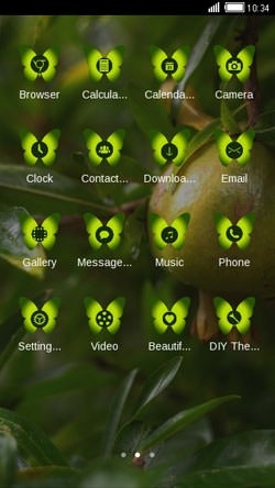 Nature CLauncher Android Theme Image 2