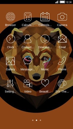 Bear CLauncher Android Theme Image 2