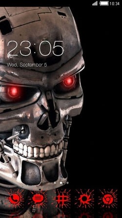 Terminator CLauncher Android Theme Image 1