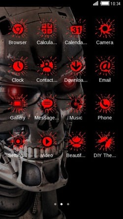 Terminator CLauncher Android Theme Image 2