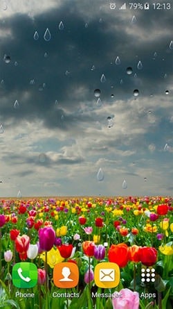 Spring Rain By Locos Apps Android Wallpaper Image 2