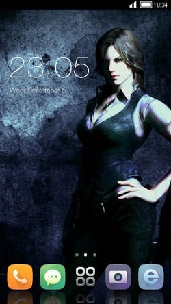 Resident Evil 6 CLauncher Android Theme Image 1