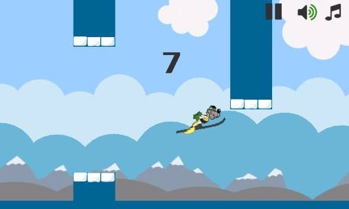 Flappy Ski Jump Android Game Image 2