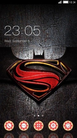 Batman Vs Superman CLauncher Android Theme Image 1