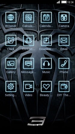 Spider CLauncher Android Theme Image 2