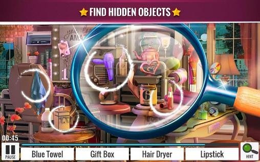 Hidden Objects: Beauty Salon Android Game Image 1