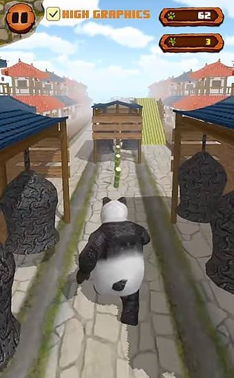 Panda Runner: Jump And Run Far Android Game Image 2