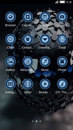 Sphere CLauncher Android Theme Image 2