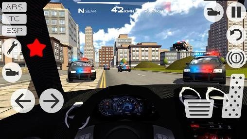 Extreme Car Driving Racing 3D Android Game Image 1