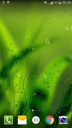 Glass Droplets Android Wallpaper Image 1
