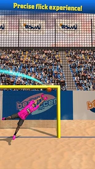 Beach Soccer Shootout Android Game Image 2