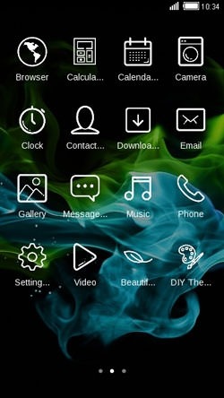Silk CLauncher Android Theme Image 2