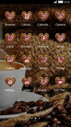 Coffee CLauncher Android Theme Image 2