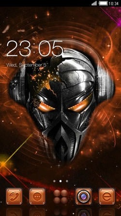 Mask CLauncher Android Theme Image 1