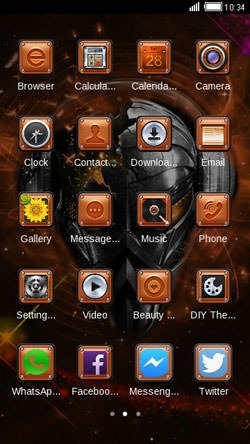 Mask CLauncher Android Theme Image 2