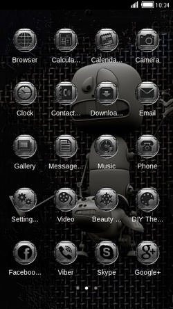 Robots CLauncher Android Theme Image 2
