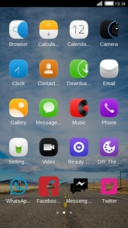 Simple CLauncher Android Theme Image 2
