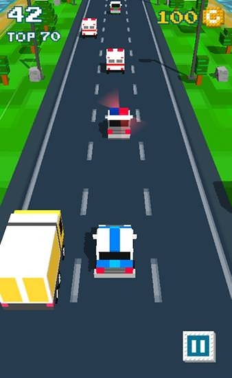 Crazy Road Android Game Image 1
