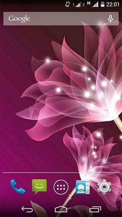 Pink Lotus Android Wallpaper Image 1
