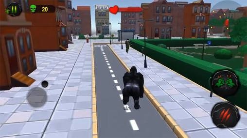 Ultimate Gorilla Rampage 3D Android Game Image 1