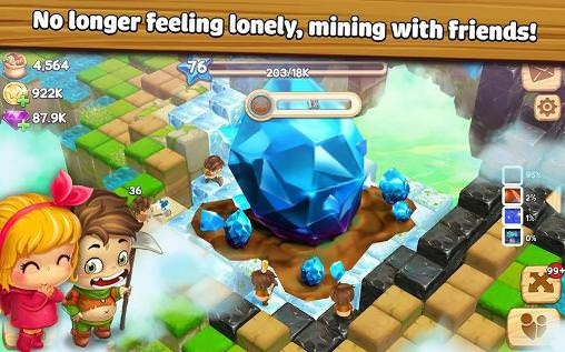 Cube Skyland: Farm Craft Android Game Image 2
