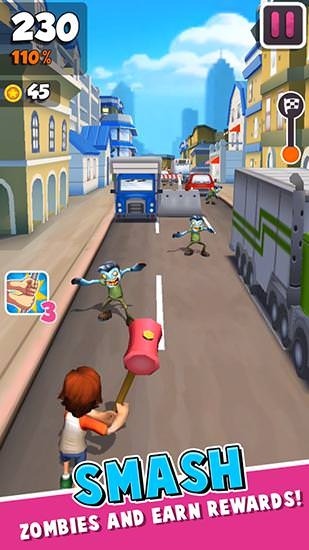 Undead City Run Android Game Image 1