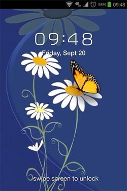 Flowers And Butterflies Android Wallpaper Image 2