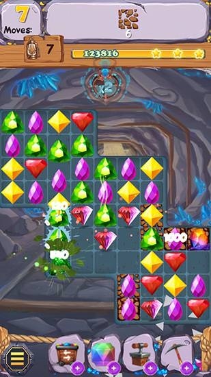 Royal Gem Rescue: Match 3 Android Game Image 1