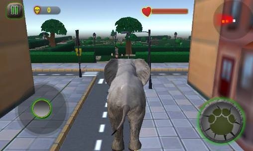 Ultimate Elephant Rampage 3D Android Game Image 1