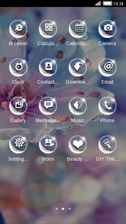 Shine CLauncher Android Theme Image 2