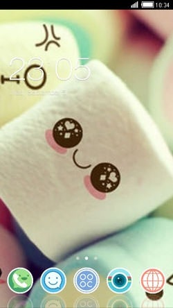 Cute Marshmallow CLauncher Android Theme Image 1