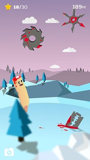 Bloody Finger Run Android Game Image 2