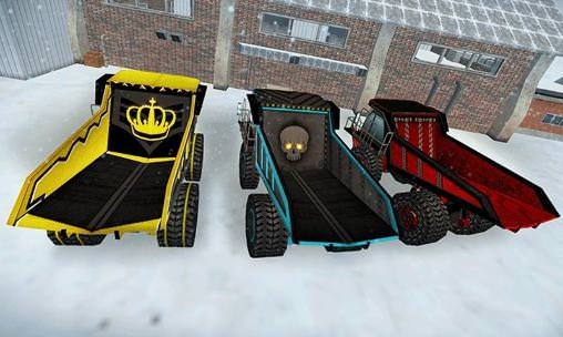 Mountain Mining: Ice Road Truck Android Game Image 2
